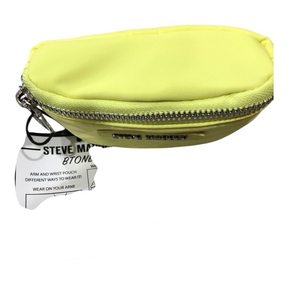 Steve Madden‎ lemon btones arm band mini bag new - Picture 6 of 11